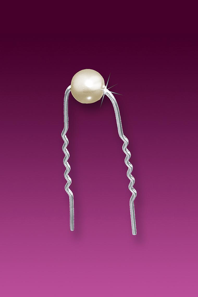 6-Piece Glowing Bridal Pearl Hair Pins