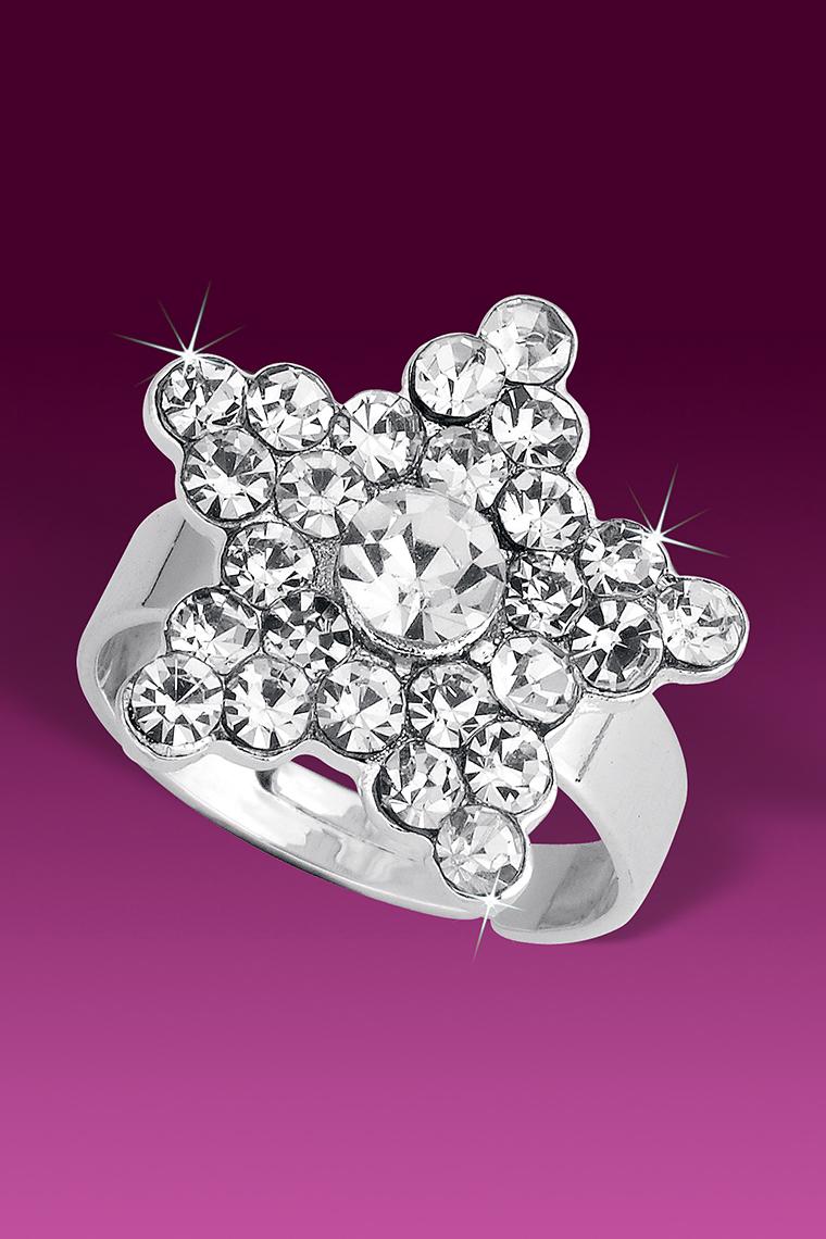 Shining Star Crystal Rhinestone Ring